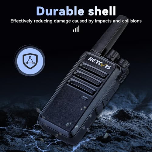 Image of Retevis RT68 Commercial Walkie Talkies for Adults with Earpiece (20 Pack)