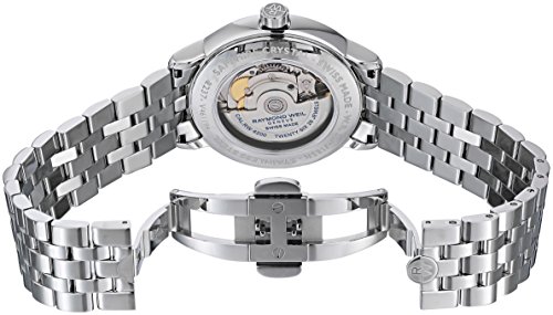 Raymond Weil Men's 'Maestro' Swiss Stainless Steel Automatic Watch, Color:silver-Toned (Model: 2237-St-65001) #TOP5
