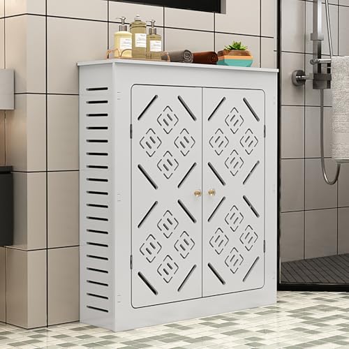 Étagère de radiateur et cache-radiateur ventilé pour chambre