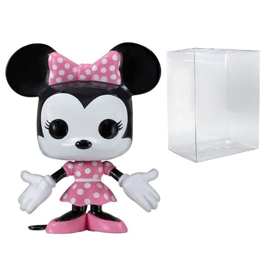 Amazon.com: POP Disney: Minnie Mouse Funko Vinyl Figure (Bundled