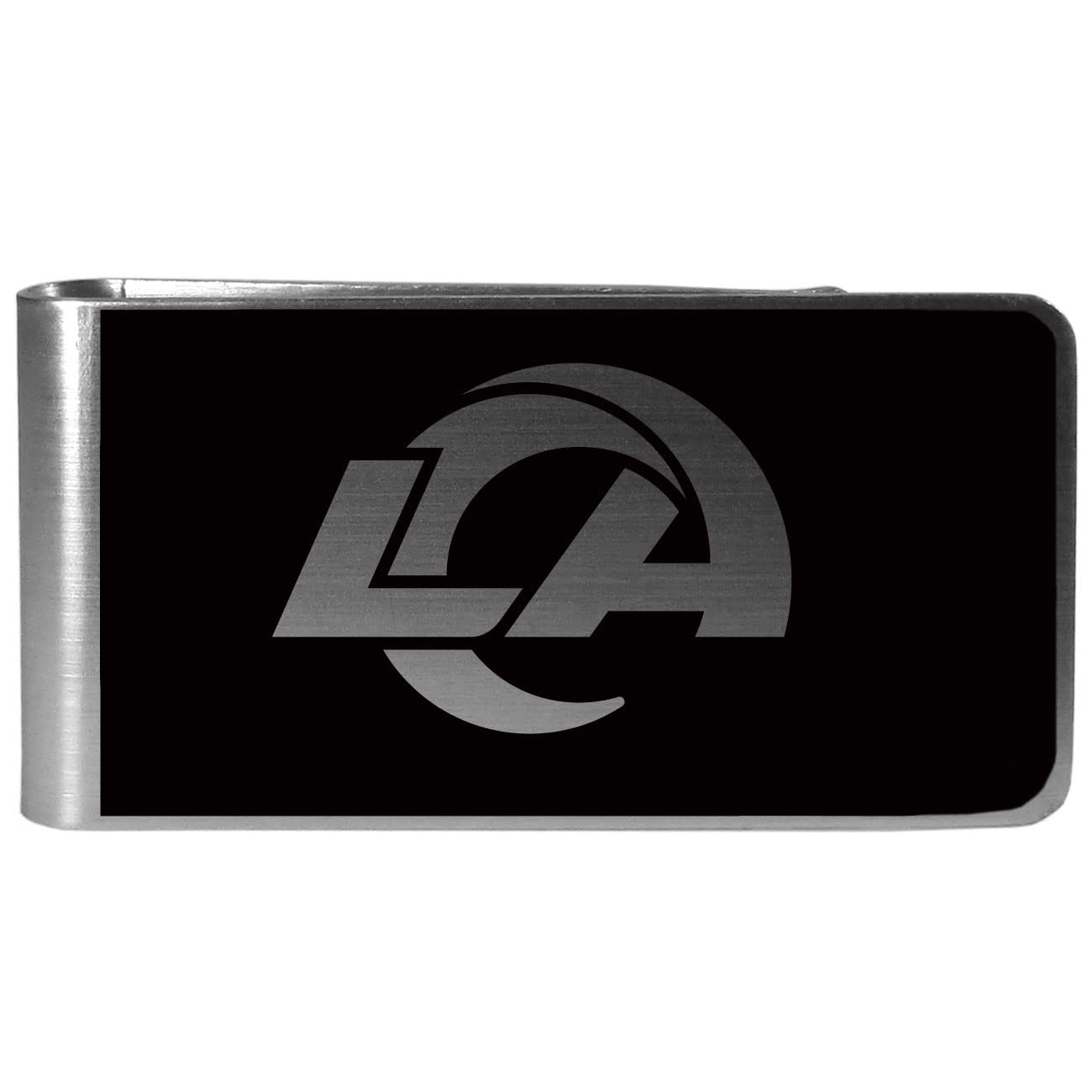 Siskiyou NFL Unisex Black and Steel Money Clip