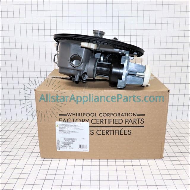 WPW10605057 Dishwasher Pump and Motor Assembly