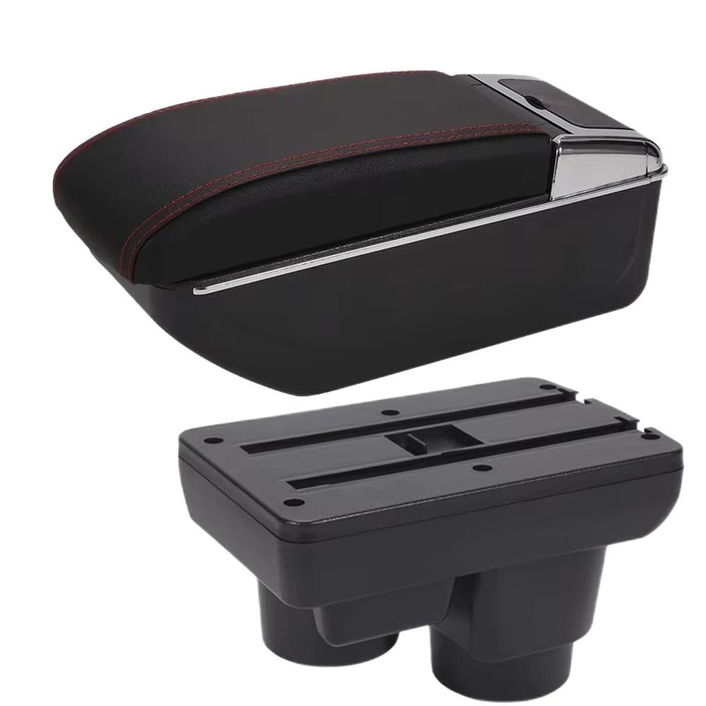 SXQPOCAR For Ford Fiesta 2011 Car Armrest Box Center Console Armrest Storage Box Replacement Parts