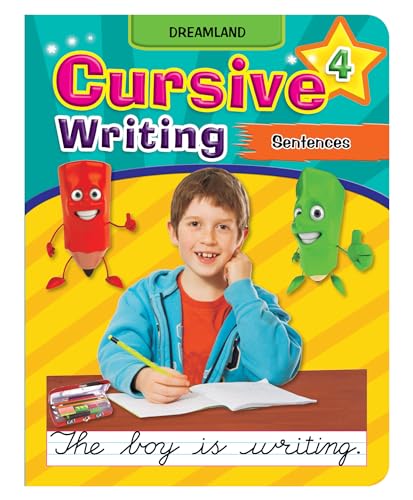 Cursive Writing Books-4 [Paperback] [Jan 01, 2014] Aman