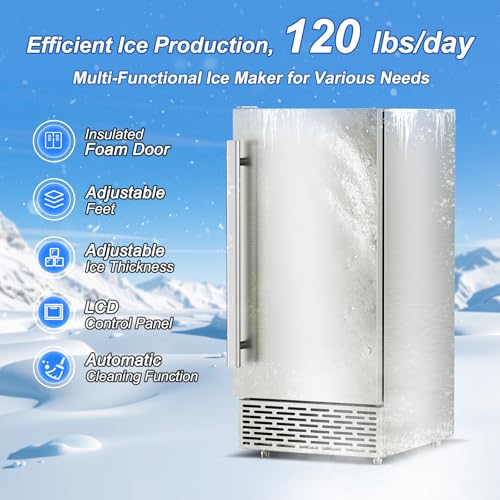 Portable Countertop Ice Maker for Kitchen