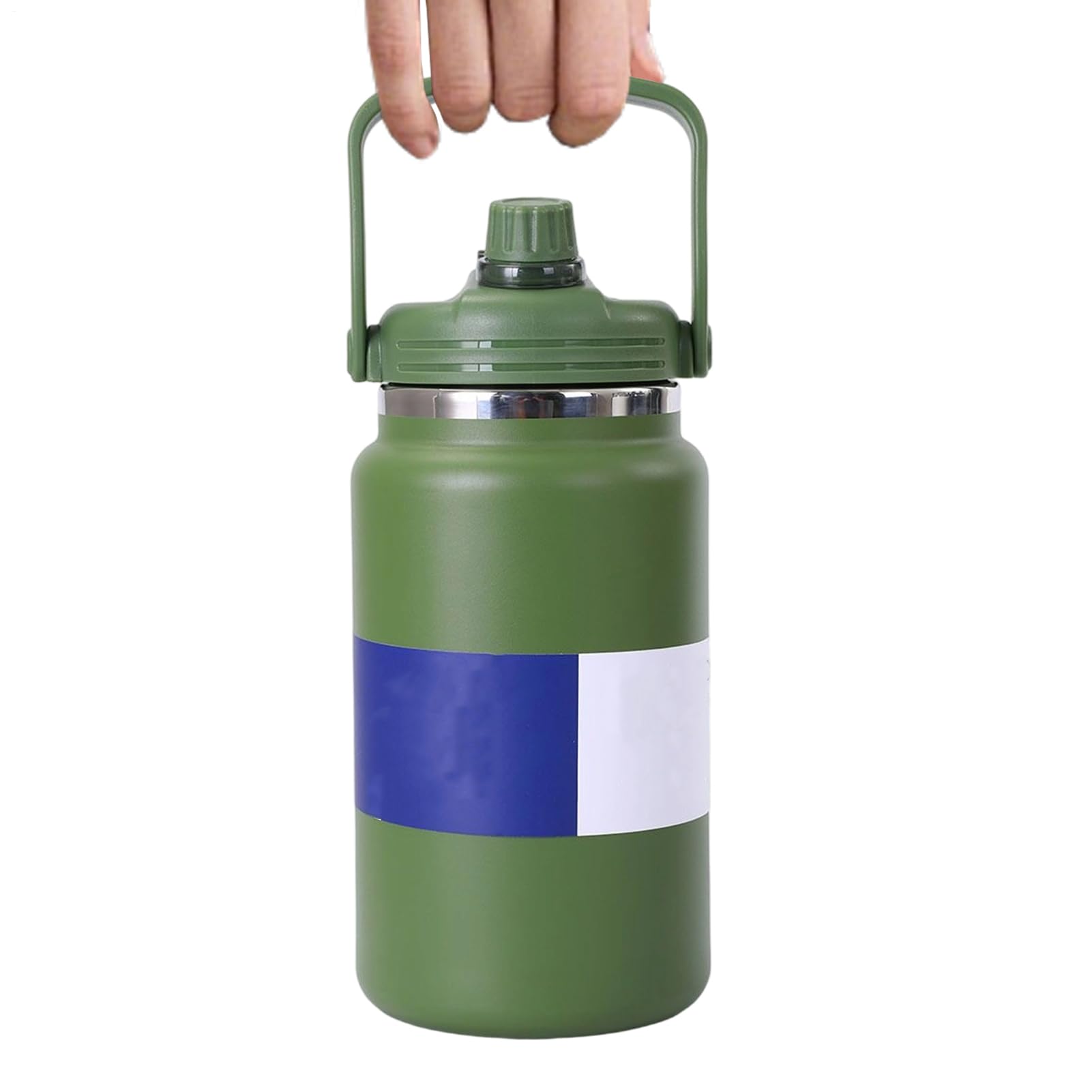 Edelstahl Trinkflasche 4 Liter Isolierflasche Thermo | Edelstahl Isolierte Wasserflasche für den Einsatz beim Fitness, Wandern, in der Schule, auf Reisen, beim Camping, Radfahren,