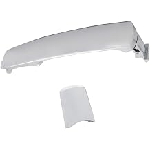 New 1pc Chrome Exterior Door Handle For Rear Left/Right or Front Passenger Side Compatible With 03-08 FX45 03-07 G35 Coupe 08-13 Rogue 14-15 Rogue Select 03-07 Murano Without Keyless Entry