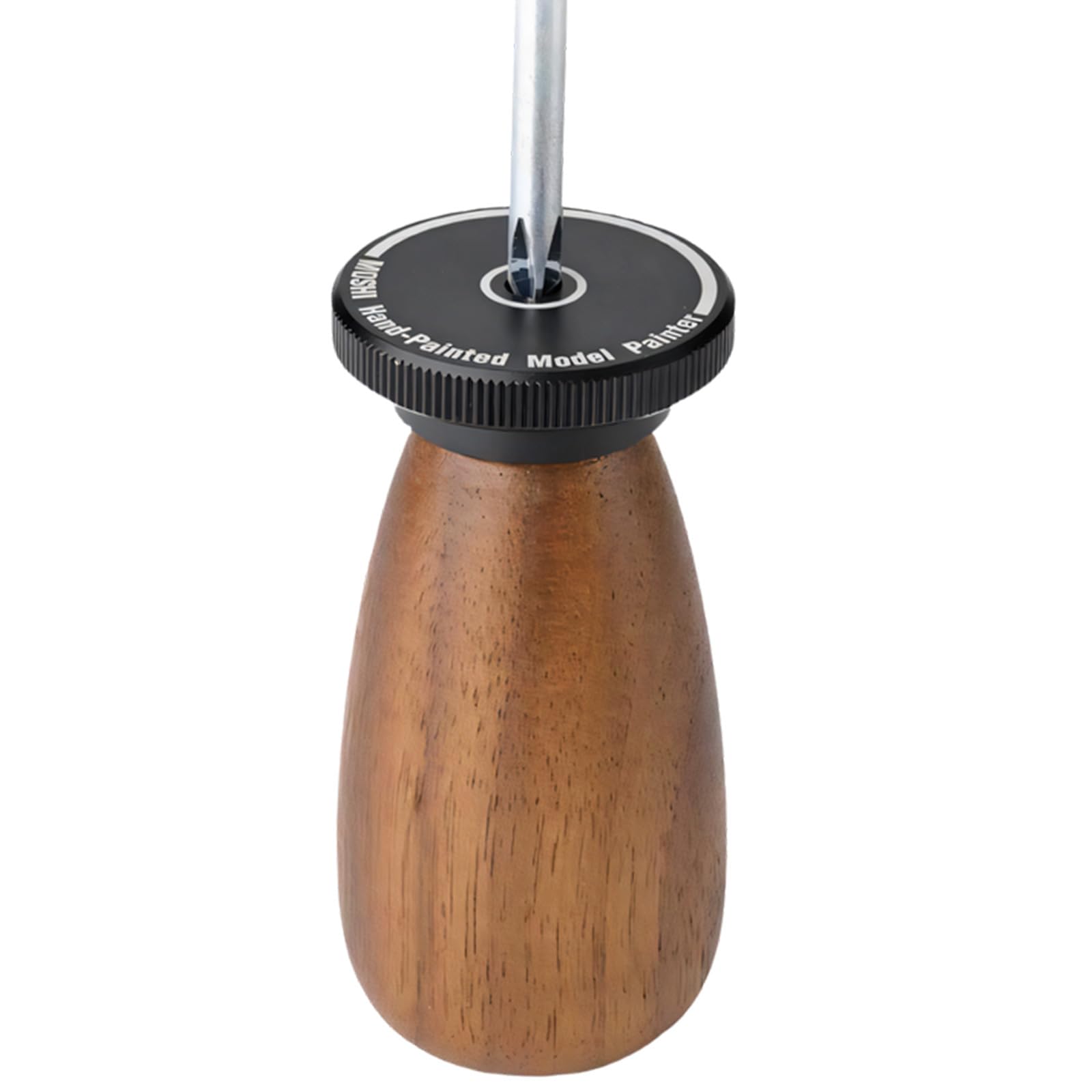 Apglsxy A Luminum Lloy Rotating Disc Wooden Handle Comfortable Grip For Seamlessly Figure Painting Nd Handcraft Projects Rotating Paint Stand