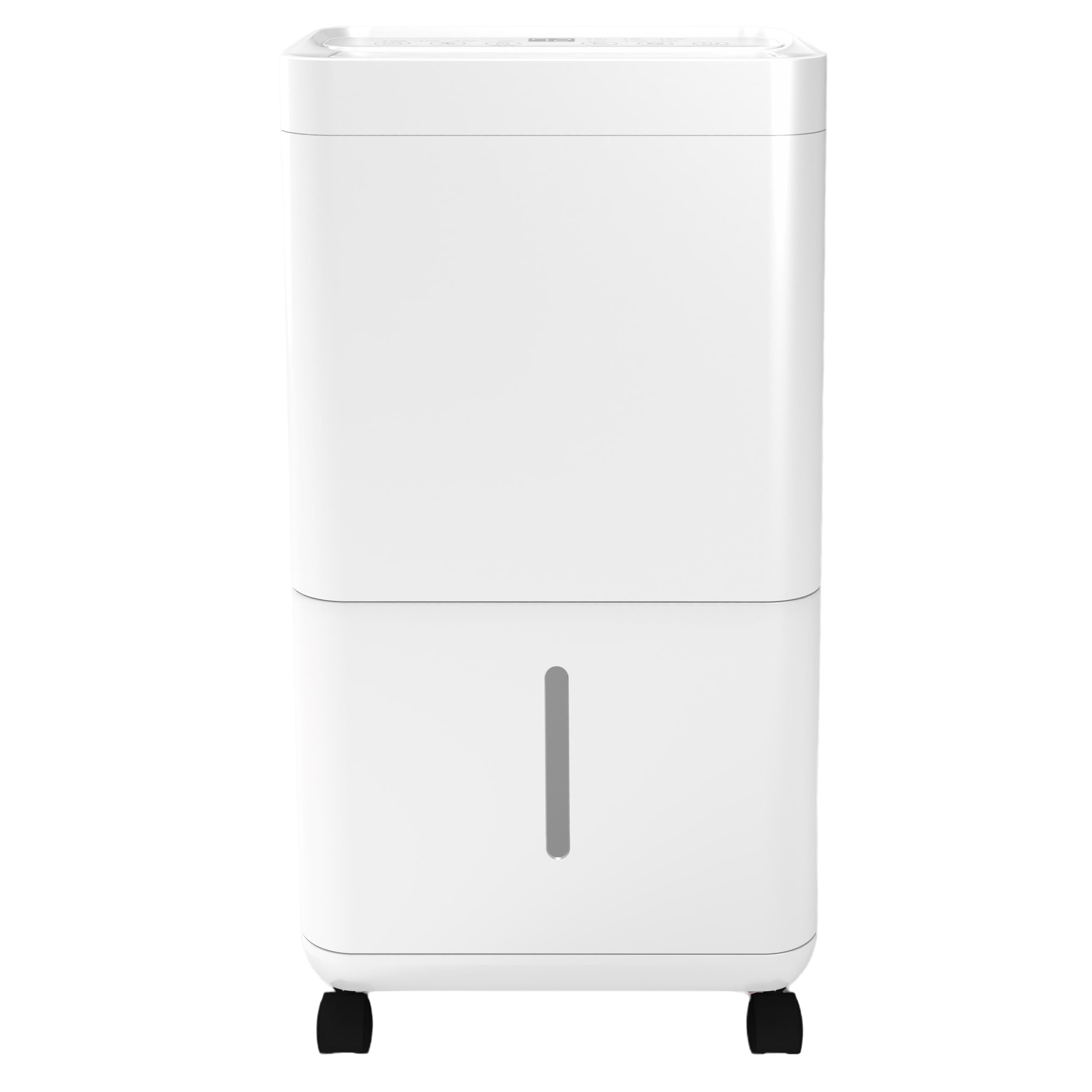 EMERIO DH-133051 Déshumidificateur 12 l/jour - Jusqu'à 25 m² - Écran LED - Minuterie - Propane R290 - Fonction de séchage pour vêtements - Auto-Off - Roulettes lisses - Contre l'humidité et la