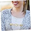 FRCOLOR Lot De 2 Pinces À Pull En Alliage Doré Pour Femme Idéales Pour Châle Cardigan Écharpe Robe Chemise #5