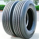 Set of 2 (TWO) Cosmo CT588 Plus All-Season Commercial All Position Radial Tires-245/70R19.5 245/70/19.5 245/70-19.5 135/133L Load Range H LRH 16-Ply BSW Black Side Wall
