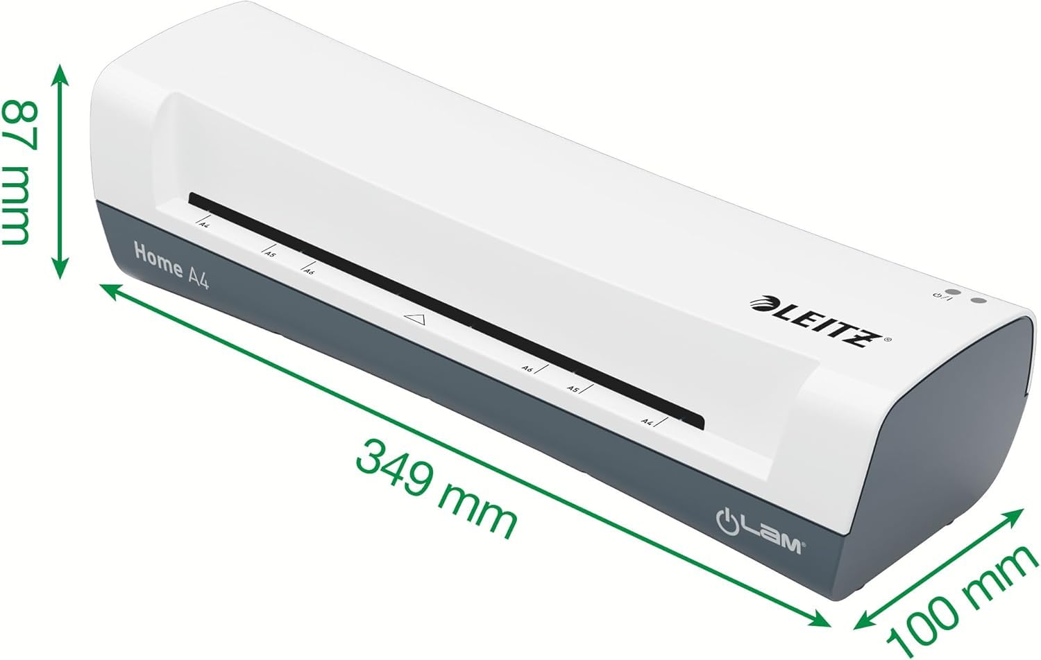 Leitz iLAM Home Plastifieuse A4 75-125 Microns Blanc