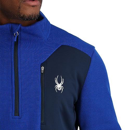 Image of Spyder mens Bandit 1 /2 Zip Fleece Ski Mid Layer Sweater Jacket