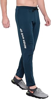 BLUE STAR SHARK Mens Slim Fit Joggers Gym Sports and Casual Wear Multi-purpose Activewear for Men Boys Stylish Trousers