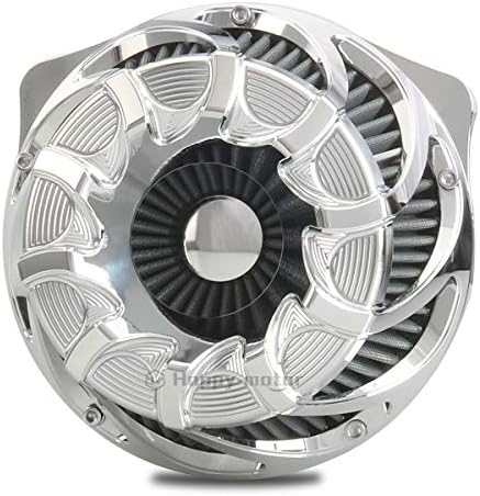 Happy-Motor Chrome Drift Air Cleaner Filter Kits Fit For Harley 2008-2016 Flhr Road King Flhx Street Glide Fltr 2016-2017 Fls Softail Slim