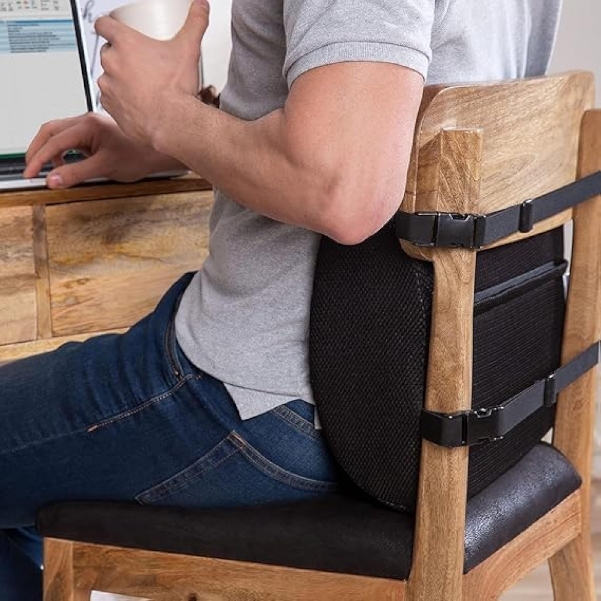 Ergonomic Lumbar Support Cushion for Office Chair