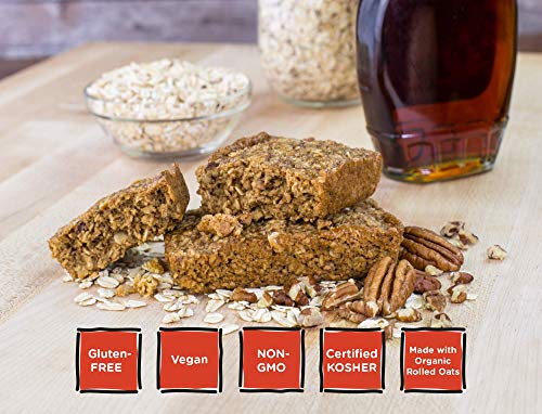 Bobo's Oat Bars (Maple Pecan, 12 Pack Of 3 Oz Bars) Gluten Free Whole Grain Rolled Oat Bars - Great Tasting Vegan On-The-Go Snack, Made In The Usa #TOP2