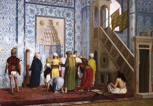 Reproduction affiche Jean Léon Gérôme portrait grand format pour salon
