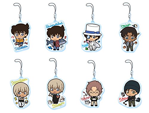 名探偵コナン ちょこかわアクリルストラップ vol.2 BOX商品 1BOX=8個入り、全8種類