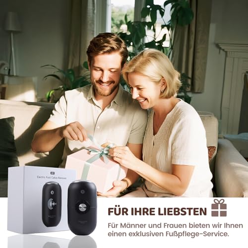 wasserdichtes Design für einfache Reinigung (112 Zeichen). - Detailansicht von FIVAVA Hornhautentferner Elektrisch Deal �...