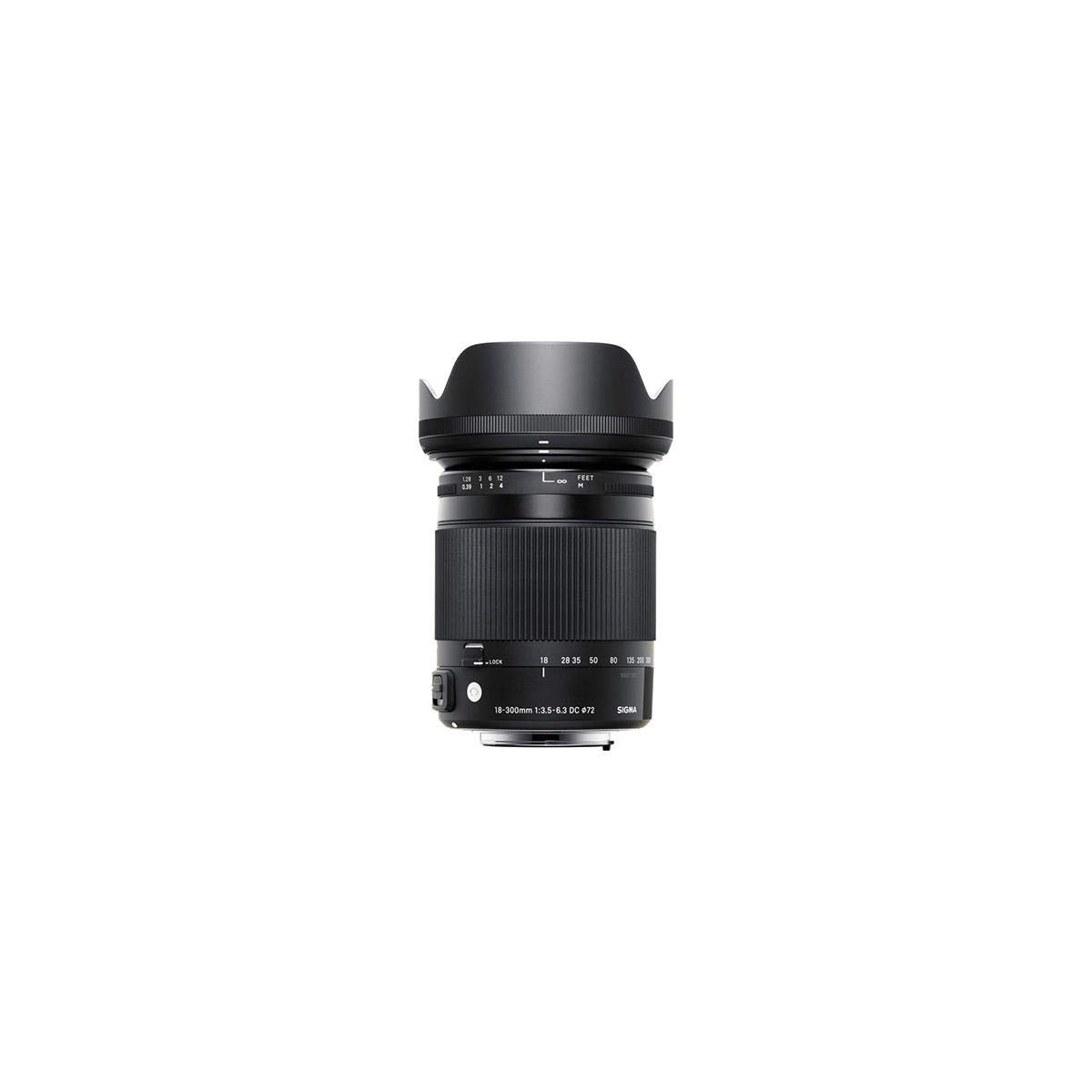レンズ(ズーム) SIGMA 18-300mm 1:3.5-6.3 DC contemporary シグマ18-300mmズーム、ニコンAPS-C対応