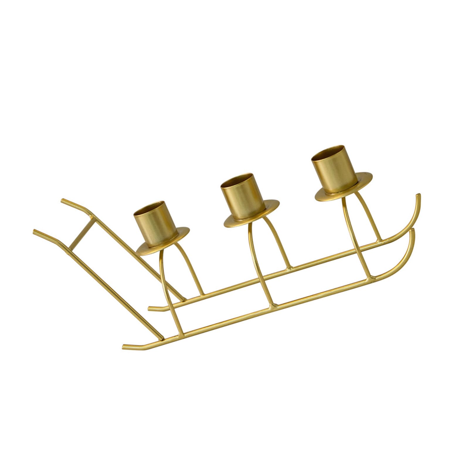 carotoe 4 Light Lamp Holder Metal Holder Candlesticks Lamp Dinner Table Decorations Metal