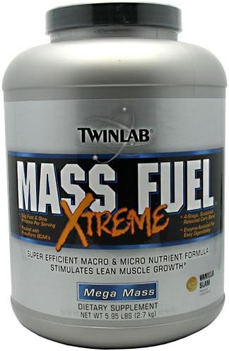 Twinlab Mass Fuel Xtreme Vanilla Slam -- 5.95 lbs