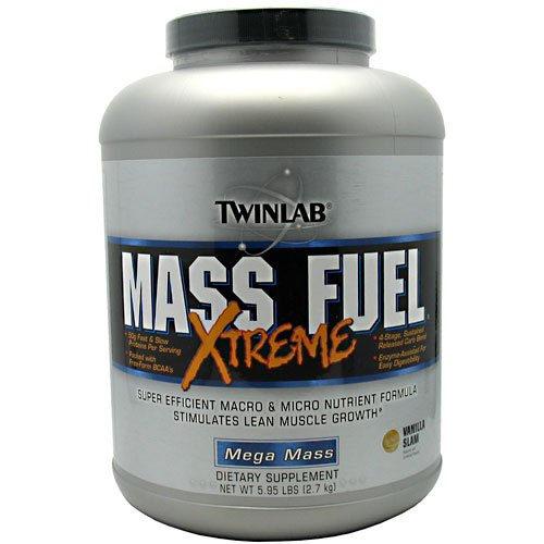 Twinlab Mass Fuel Xtreme Vanilla Slam -- 5.95 lbs