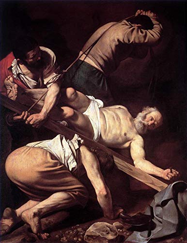 Peinture à l'huile de style Caravage Christian -05 pour grand salon