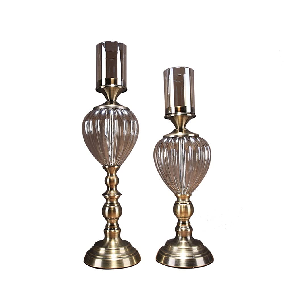 6 Pezzi Di Candele In Metallo Nero Portacandele Per Candele Candele Per