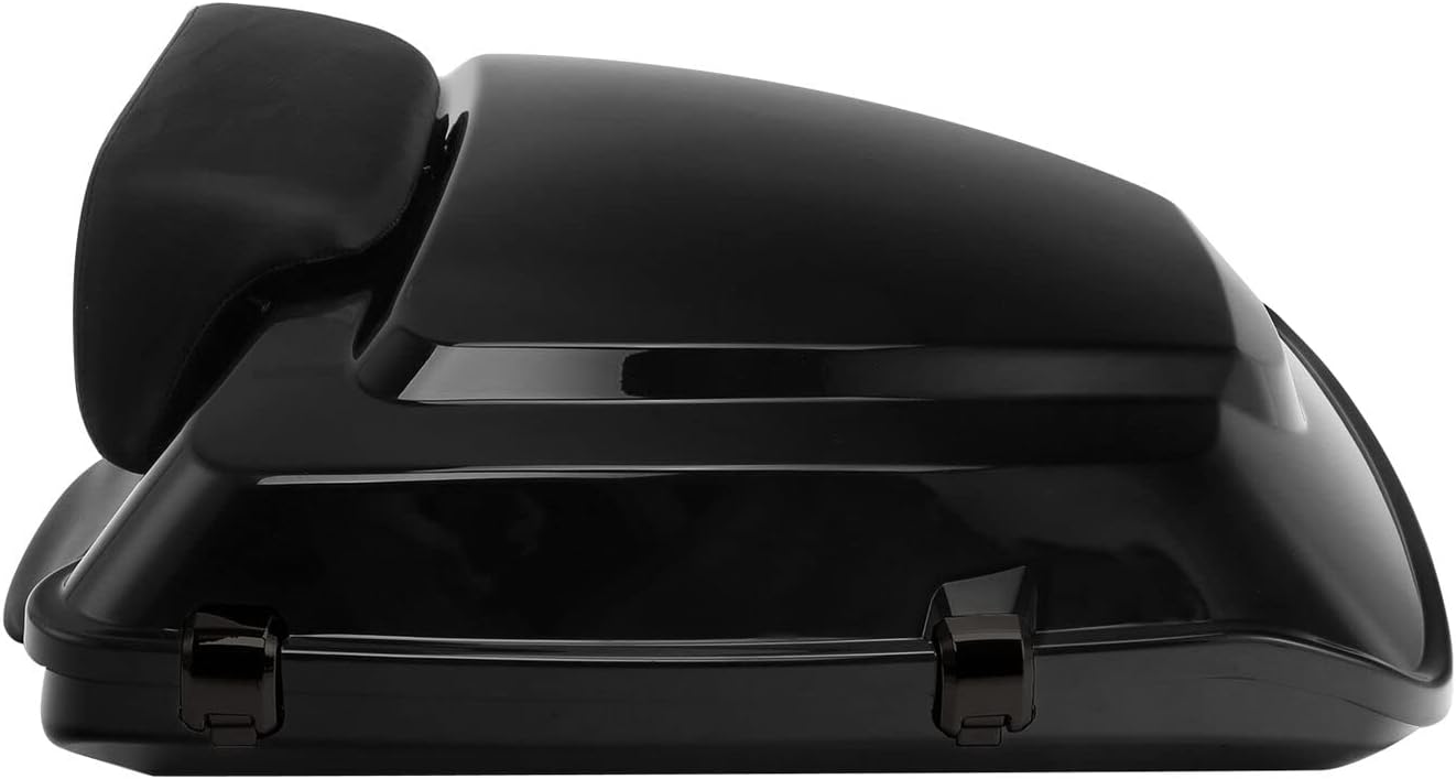 TCMT 5.5" Razor Motorcycle Trunk Box Backrest Pad Fit For Harley 2014-2025 Touring CVO Road King Road Glide Street Glide Electra Glide Ultra Limited Pack