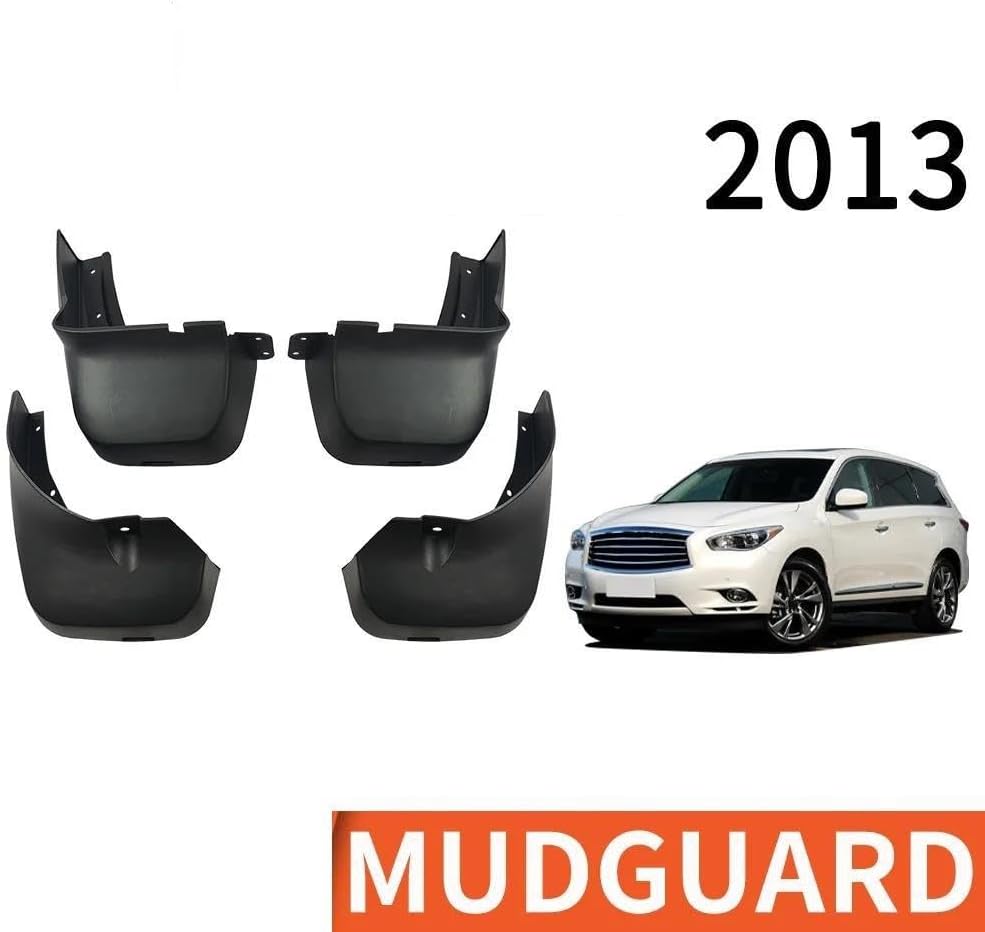 Auto Parts For Infiniti JX35 2013 Mudguard Mudflaps Front Rear Flares Splash Guards Cover Car Accessoie