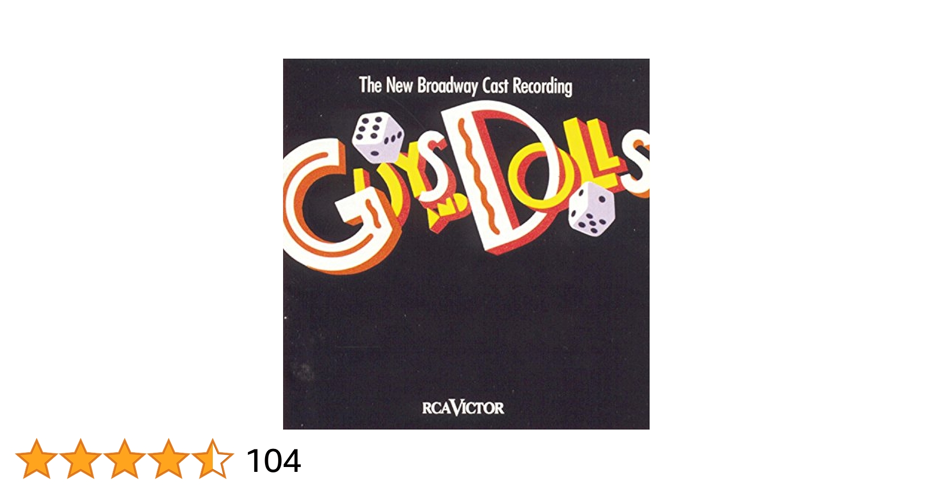 Amazon.co.jp: Guys And Dolls: The New Broadway Cast