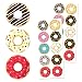 TownStix Donut Children Sticker Set, 1.5" - 20 Sheets, 200 Stickers