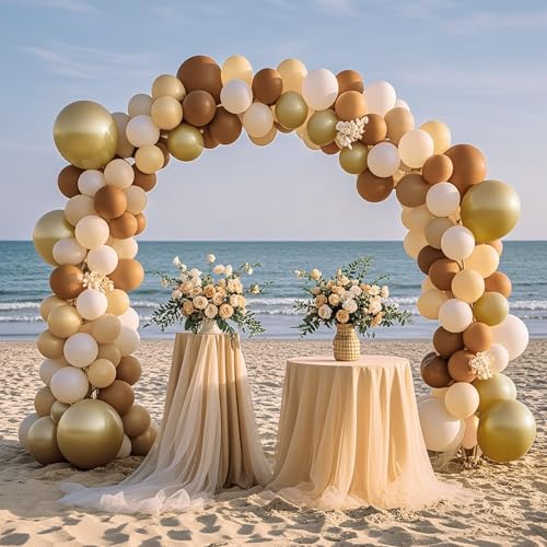 Image of Brown Balloons 12 inch,70pcs Brown Latex Party Balloons