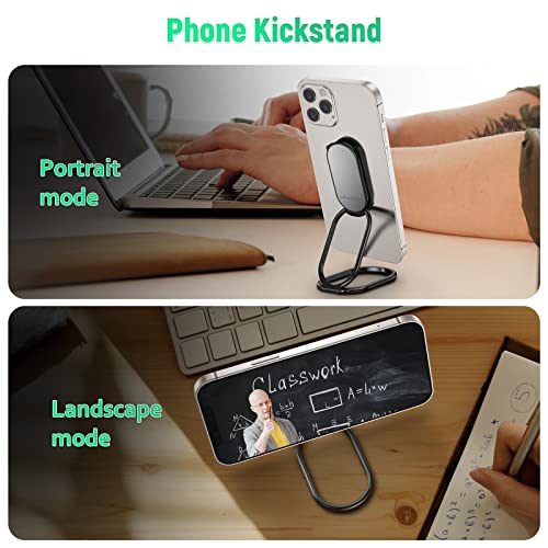 Mindsky Detachable Phone Ring Holder Removable For Wireless Charging- Cell Phone Grip Phone Stand Compatible With Iphone Smartphones #TOP2