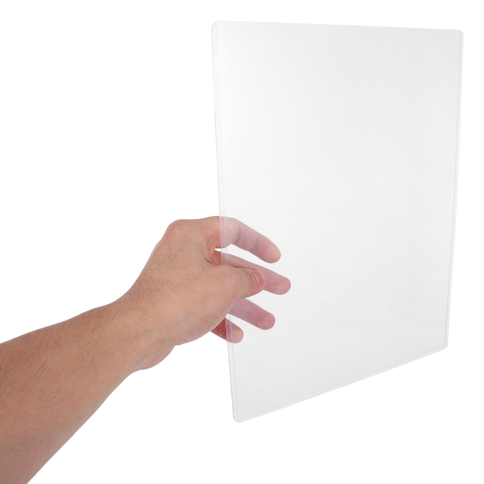Custodie Rigide Trasparenti per Carte e Documenti 8, 5x11 Pvc 20 Pezzi