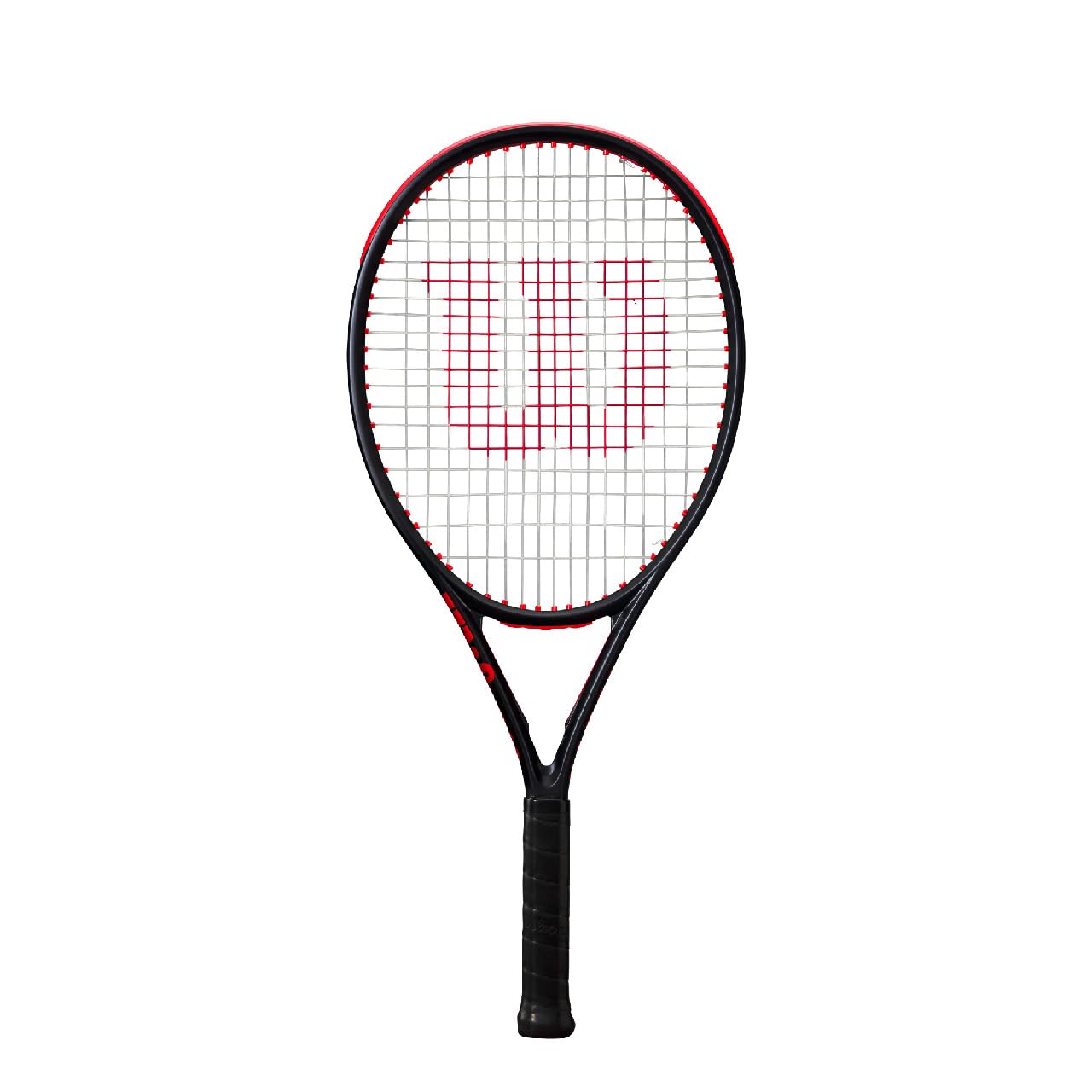Wilson Clash 25 V3 Tennis Racket, Innovative Design and Kid-Friendly Build, With an Expansive Sweet Spot, Revolutionary Playability, Comfort-Focused Technology, Colour: Black, Size: 25