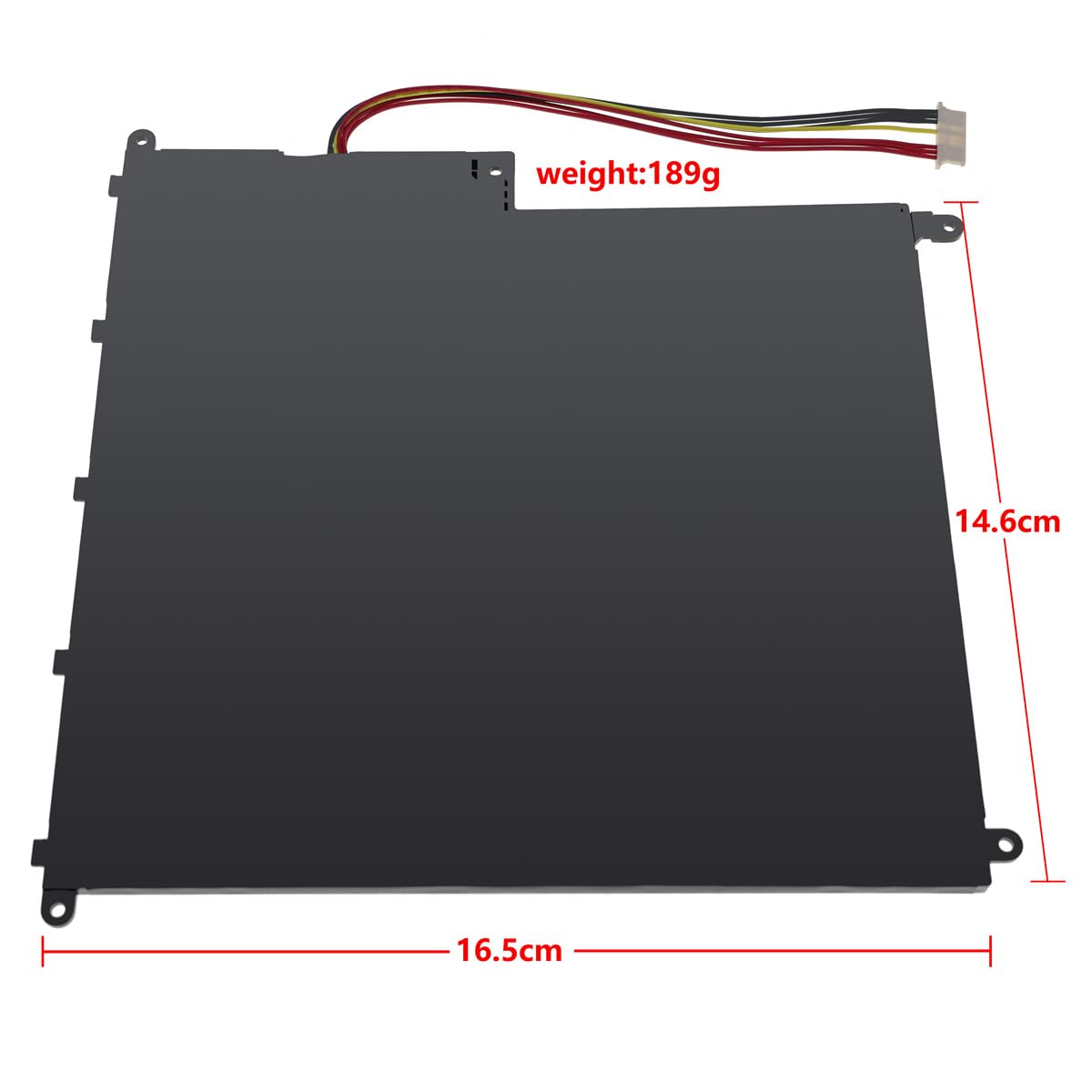 Batterie U3976127PV-2S1P 3976127 U3976127PV per portatile Peaq PNB C171V-1G428N C150V-2G4280 7.6V 5500mAh 41.8W