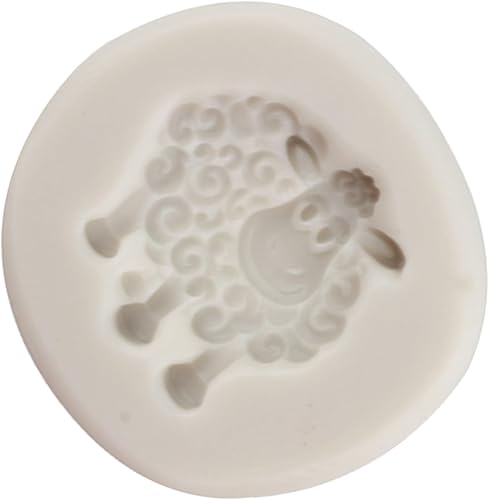 Miniatura 6 de MINFEIDMS Molde de silicona para fondant de ovejas 3D de animales para decoración de tartas, decoración de cupcakes, pasta de goma de chocolate,