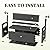 Vixzen 80 Gallon Outdoor Storage Bench Deck Box, Lockable All-Weather Resin Seating Outside Benches, Waterproof Furniture Garden Patio Porch Cushion Pool Tool Black