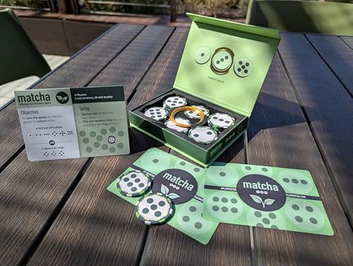 Matcha - Juego de Mesa de Memoria y Estrategia con Fichas de Cerámica miniatura 6