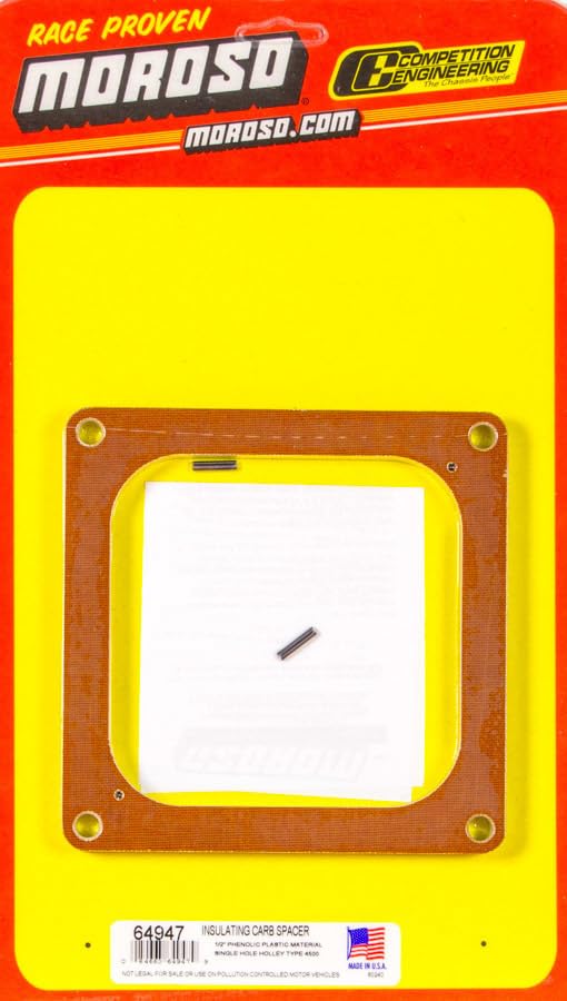 Image of Moroso CARBURETOR SPACER, 1 /2 IN, PHENOLIC