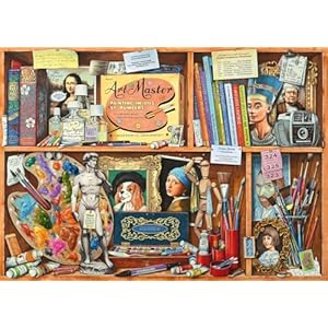 Wonder Forge The Artist’s Cabinet 1000 Piece Jigsaw Puzzle for Adults | Unique, Perfectly-Fitting Pieces | Fun, Vibrant Imagery | Amazon Exclusive