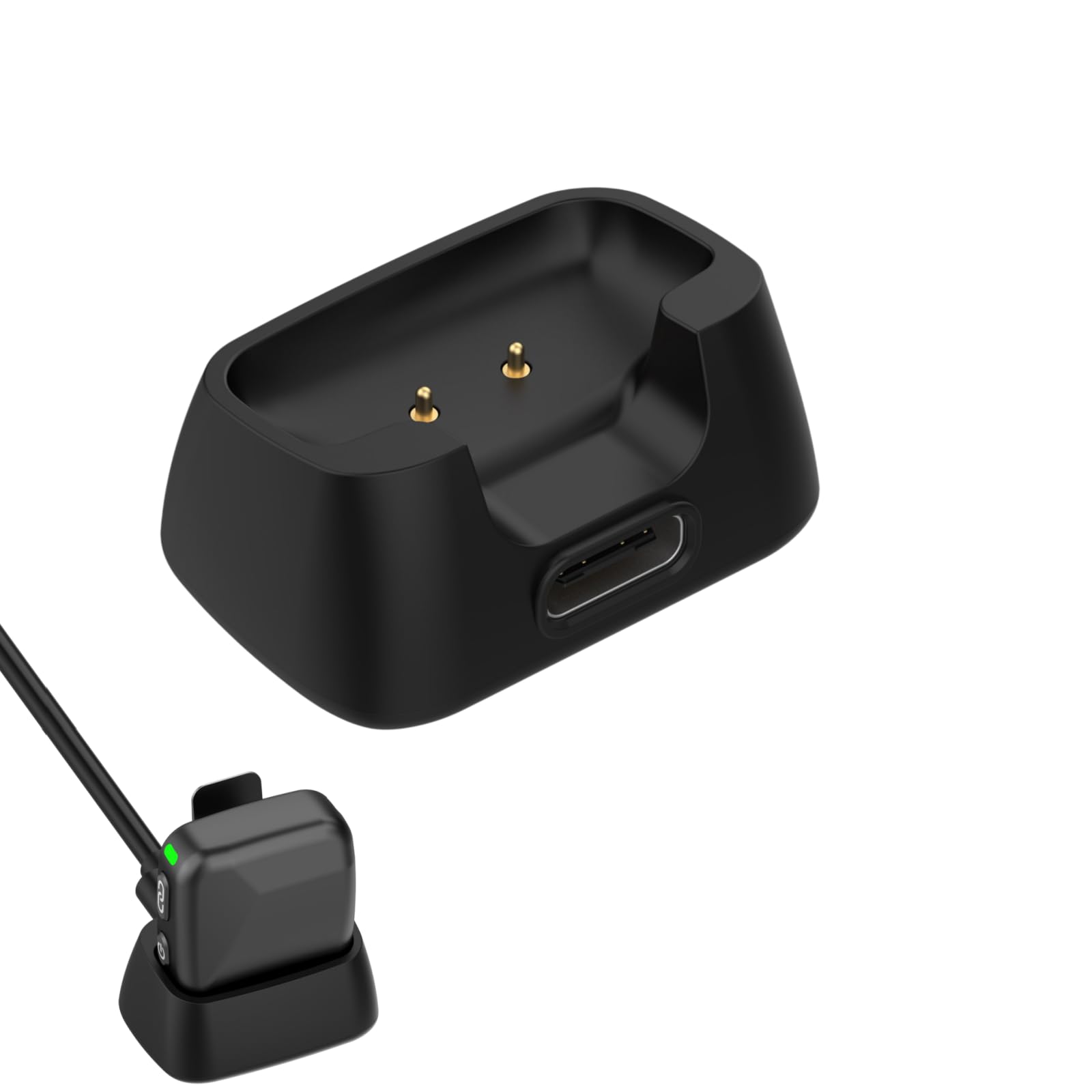 Station de charge magnétique, compatible avec mini émetteur DJI Mic - Base de charge avec station de charge magnétique pour alimentation de microphone sans fil
