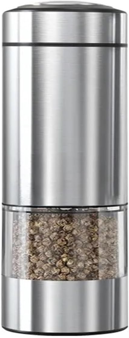 Electric Pepper Grinder Kitchen Sea Salt Seasoning Jar Box Black Peppercorns Grinder(Describe 8)