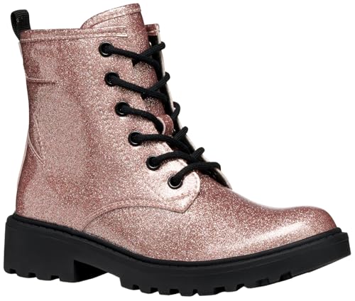 Geox J Casey Girl Ankle Boot, Old Rose, 36 EU