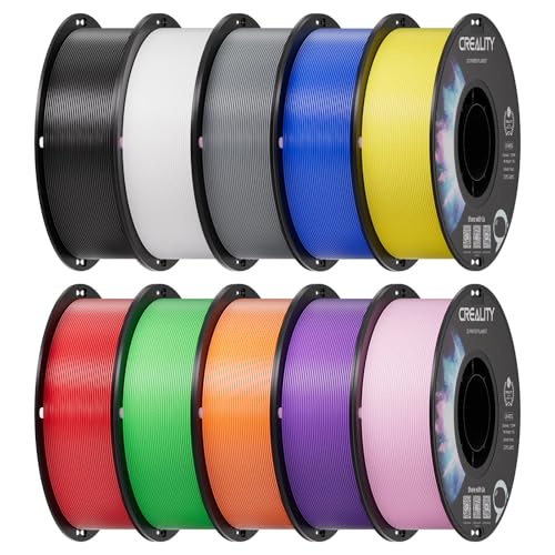 Image of Creality PETG 3D Printer Filament 10 kg, Excellent Toughness High Precision, Odorless Non-Toxic Moistureproof, Glossy PETG Filament 1.75mm for 3D Printer