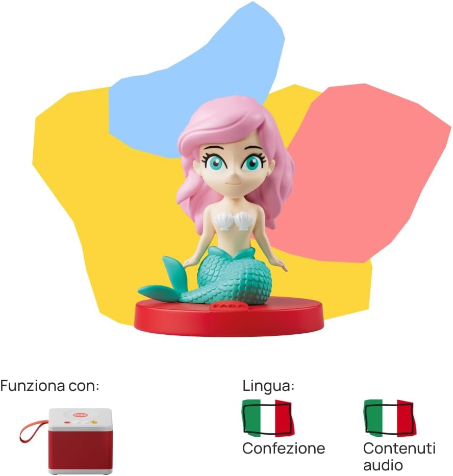 FABA Sound character The Little Mermaid, FFR10002, Storie e Educativi