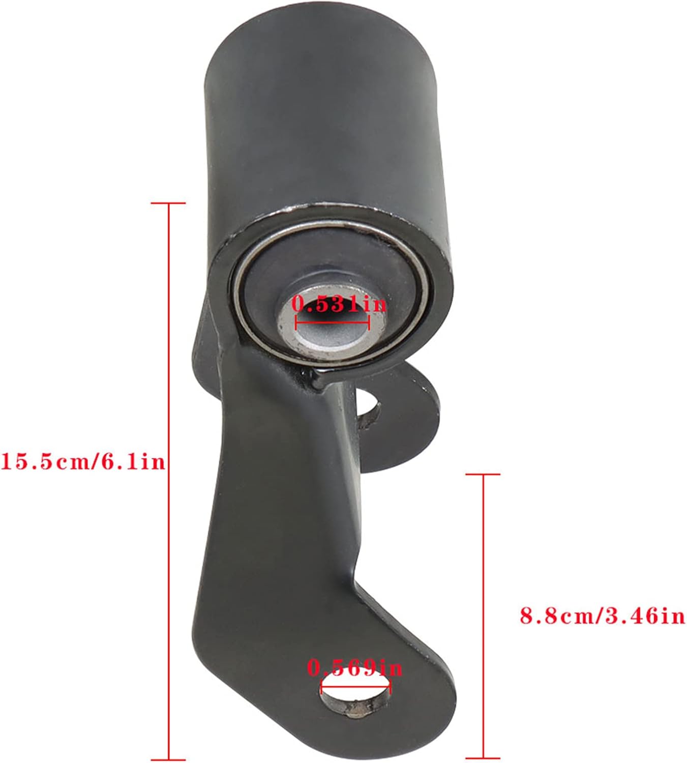 2-Pack Leaf Spr-ing Rearward Shackle Bracket Kit 722-029 Replacement for Silverado 1500 1999-2013